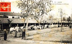 Alger - 5e Regiment Chasseurs d'Afrique - Abreuvoir